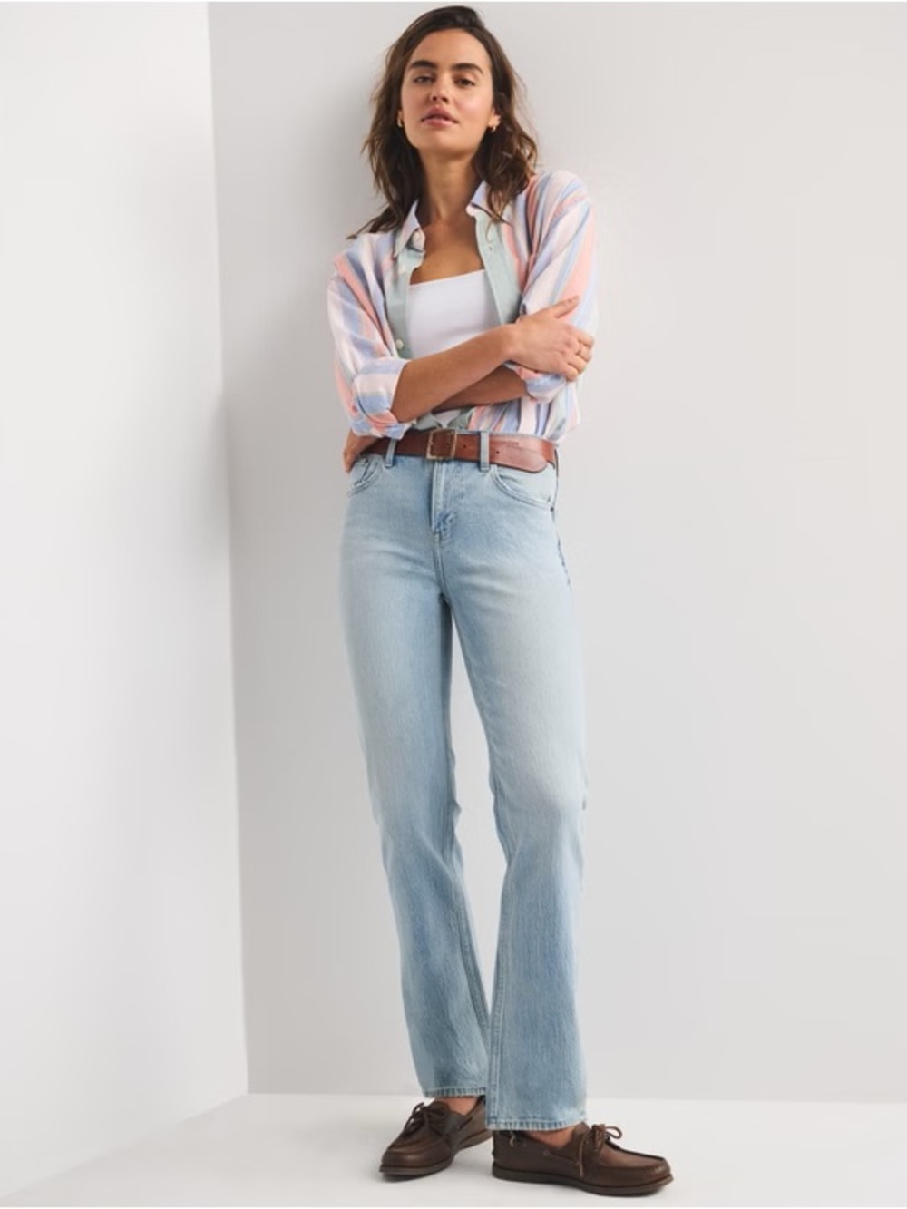 Abercrombie High Rise 90s Straight Jean